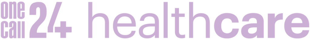 OneCall24 Healthcare Lilac Logo