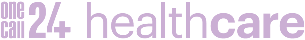 OneCall24 Healthcare Lilac Logo