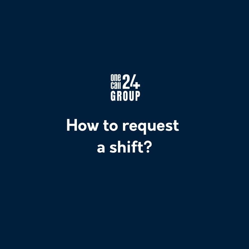 How to request a shift?